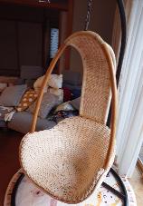 籐のハンキングチエアA